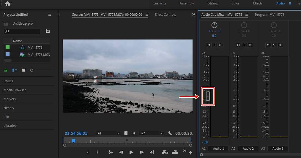 audio clip